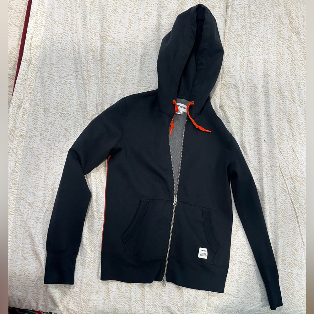 Black converse jacket